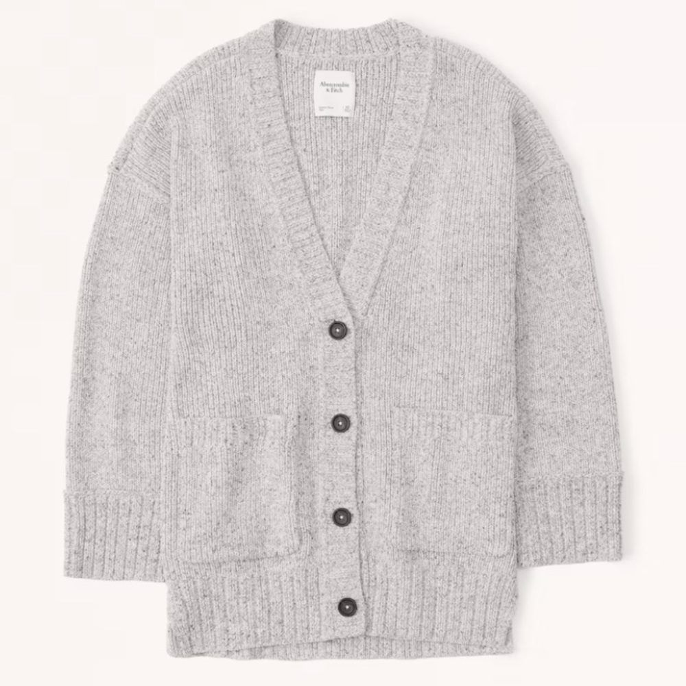Abercrombie slouchy knit cardigan